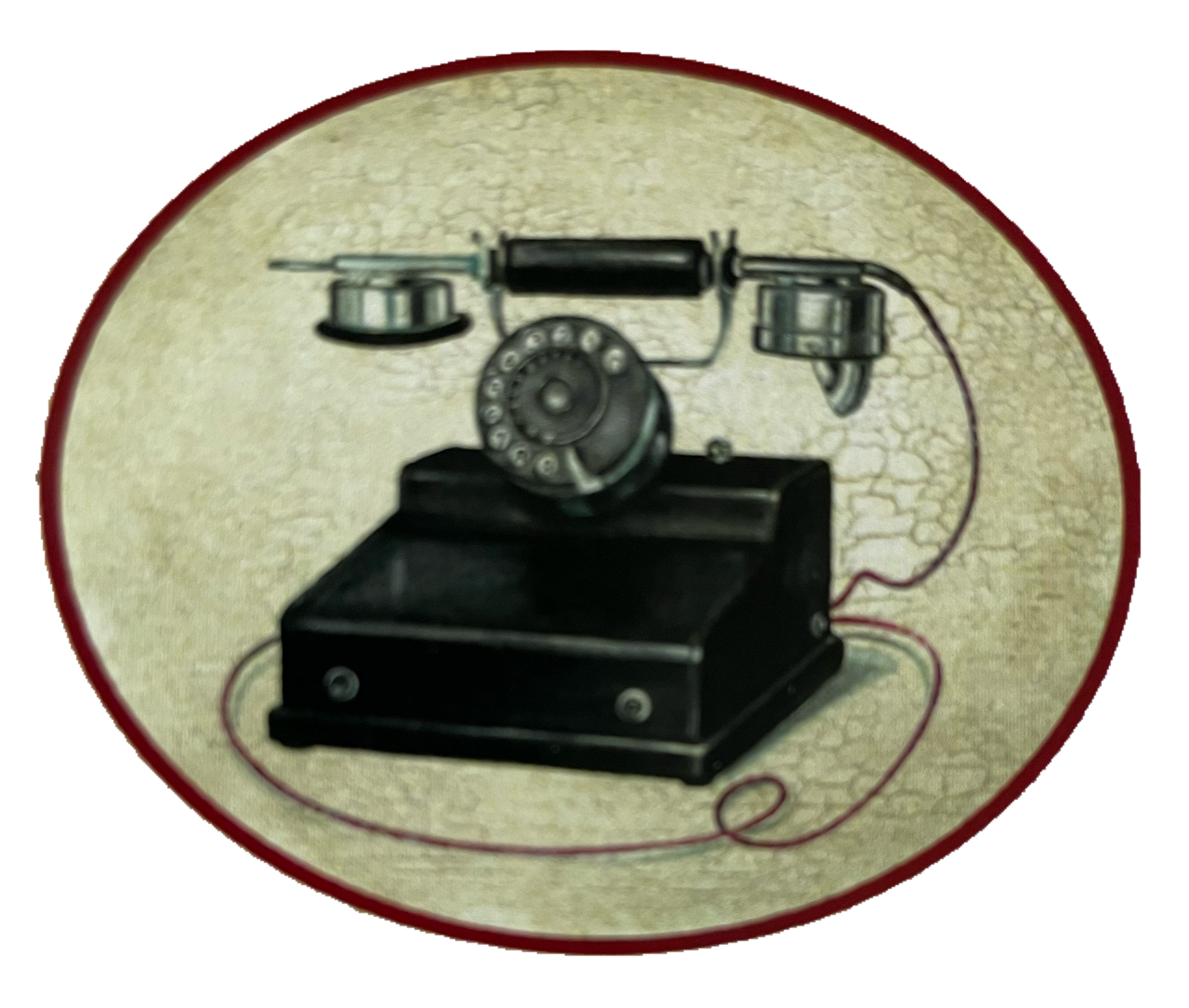 Nostalgie Holzschild Telefon Wählscheibe Wählscheibentelefon Telefonieren Schild