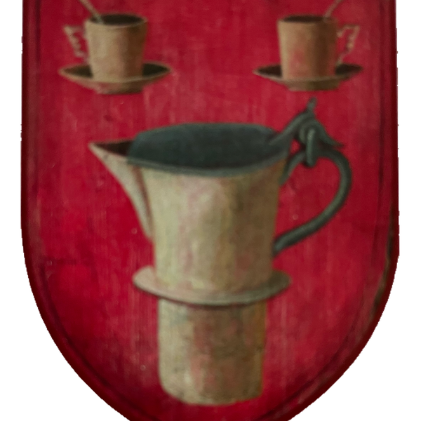 Nostalgie Holzschild Kaffeeschänker Beruf Wappen Kaffee Café Österreich Schild