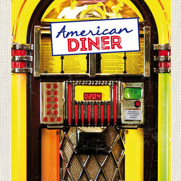 Schild USA American Diner Music Box Musik Amerika 12x18 20x30 30x40 Blech/Holz
