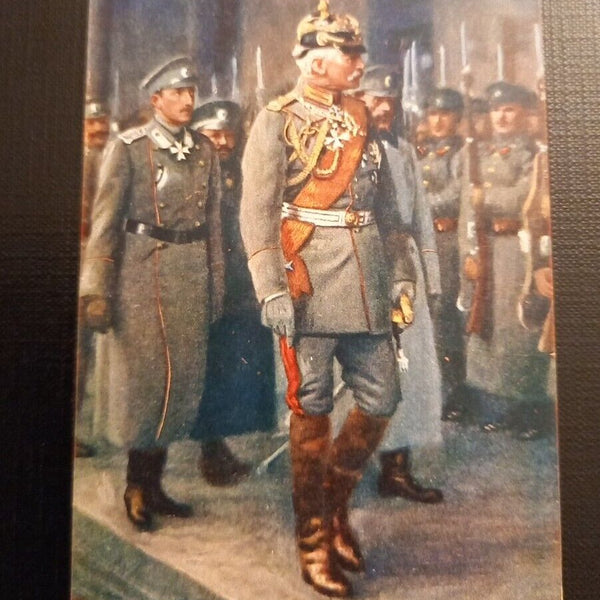 Ansichtskarte Militaria IWK Oberbefehlshaber Balkan Armee Mackensen 50174 SH1