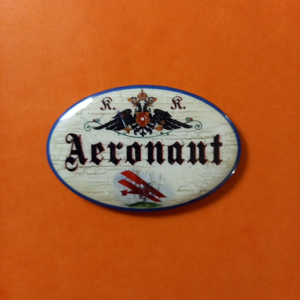 Nostalgie KuK Flaschenöffner Magnet Aeronaut