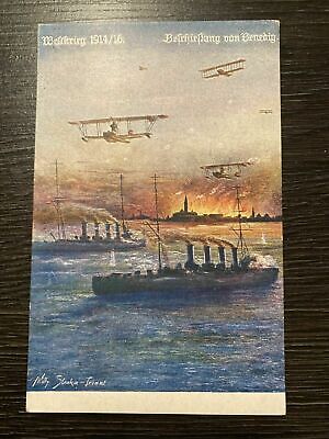 Weltkrieg 1914/15 Beschießung von Venedig Marine 80014