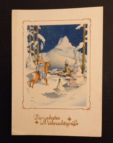 Die Besten Weihnachtsgrüße Frau Auf Reh 165369 Ga G