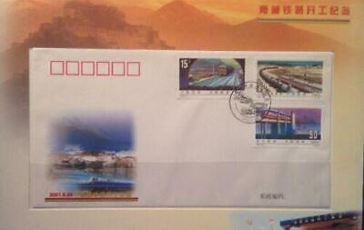 Briefmarken China Set Eisenbahn 12639