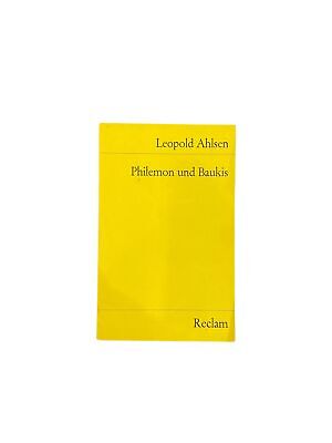 3104 Leopold Ahlsen PHILEMON UND BAUKIS Hörspiel Reclam
