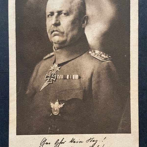 Erich Ludendorff General Porträt Uniform Orden Spende Militär Krieg 400420 SH1
