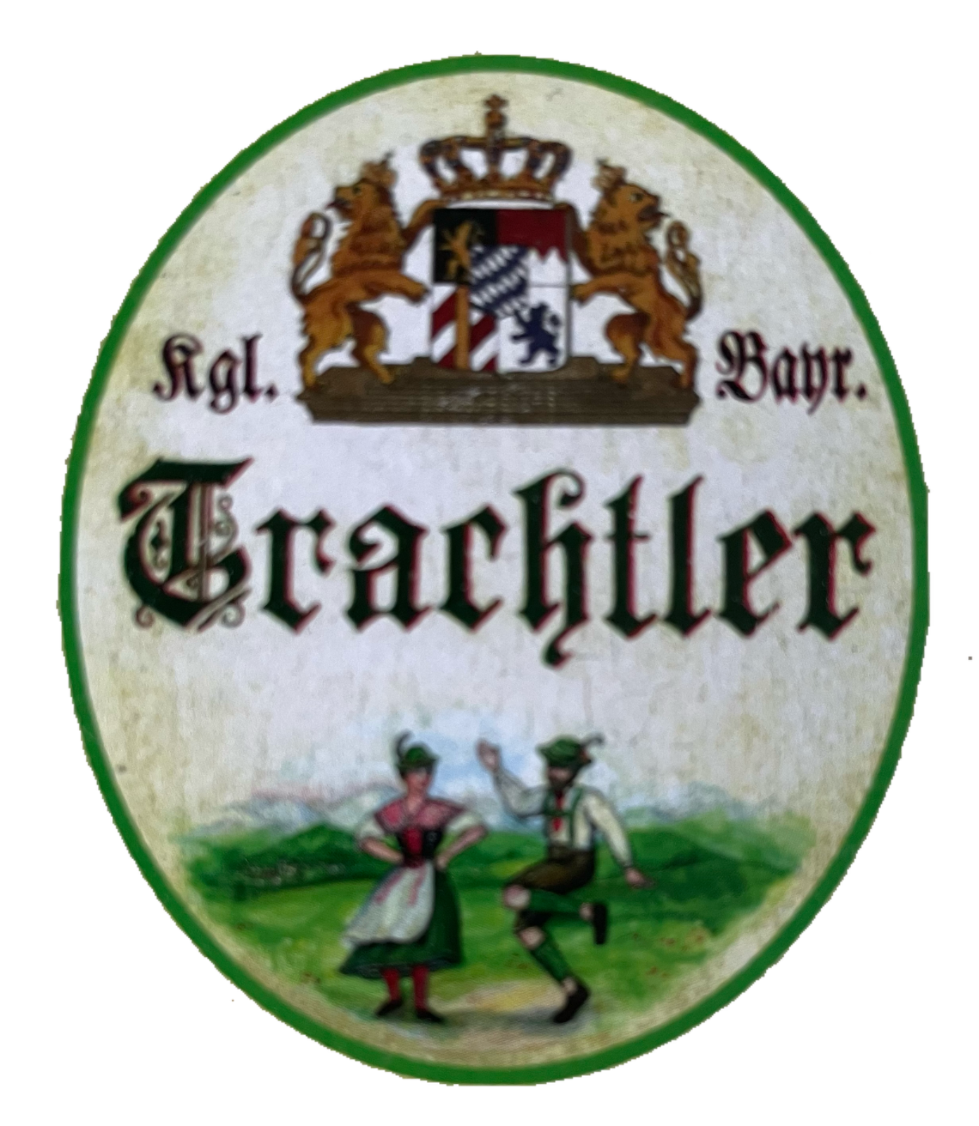Nostalgie Holzschild Bayern Königlich Bayerische Trachtler Trachten Schild