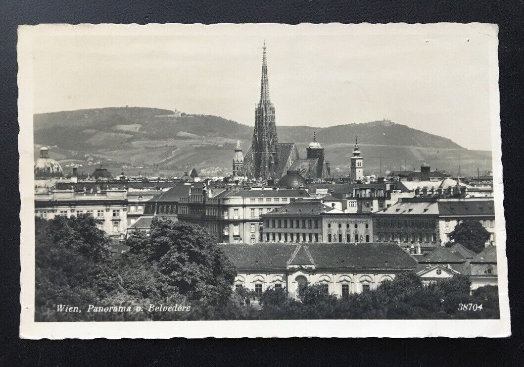 Wien - Panorama v. Belvedere - Österreich 400392 TH