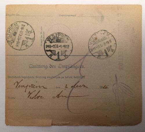 Brief Ganzsache 19 Heller Kais.kon.Stempel 14x13 cm 14544A