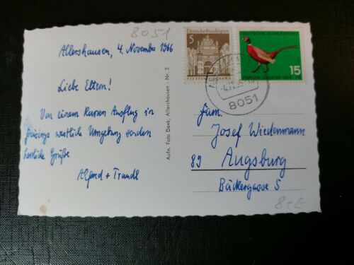 Gruß aus Allerhausen Drogerie Fluss Amper Kirche See 402557 WM