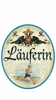 KuK Nostalgie Holzschild "LäuferIn"