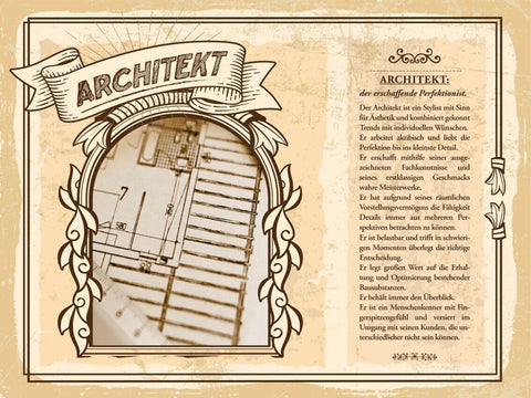 Schild Architekt Beruf Architektur Gebäude Entwurf 12x18 20x30 30x40 Blech/Holz