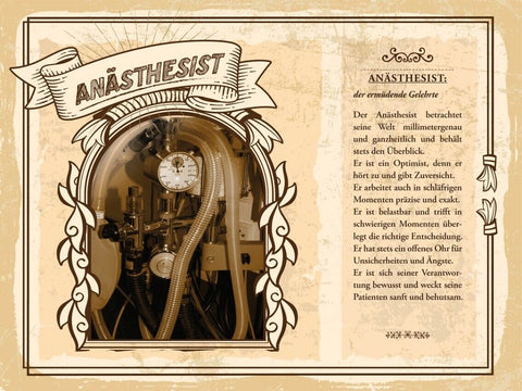 Schild Anästhesist Beruf Anästhesie Narkose Medizin 12x18 20x30 30x40 Blech/Holz