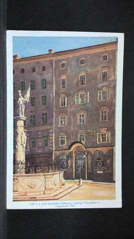 Alte Hofapotheke Salzburg Ludwig Viktorplatz 6 Zeichnung JW 4351