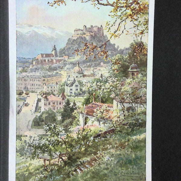 Salzburg Festung und Nonnberg JW 5591