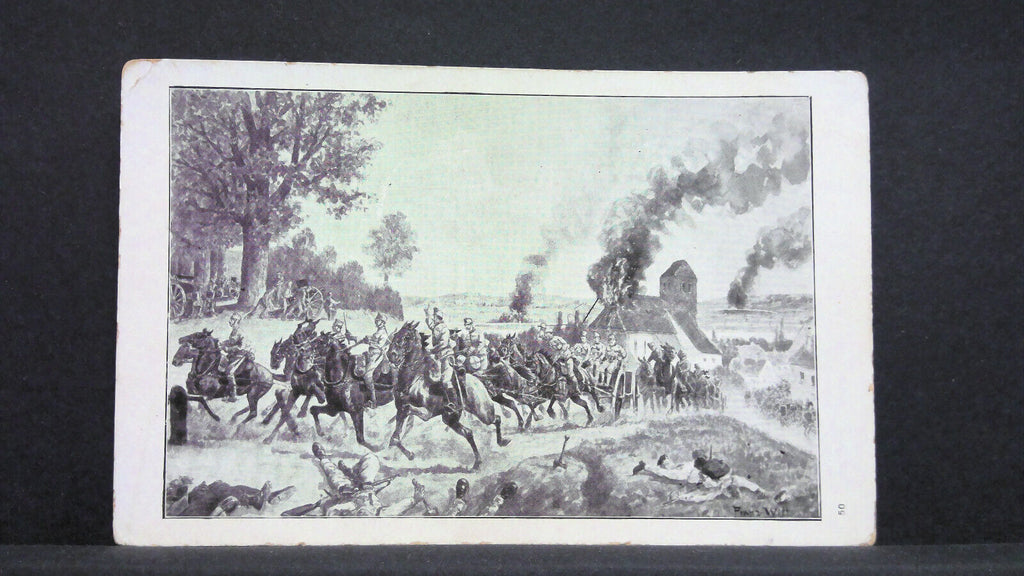 Kriegsbilder 1914 Österreichische Armee JW 165475