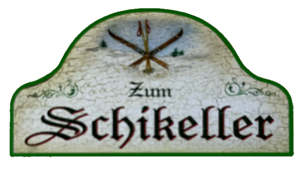 Nostalgie Holzschild Zum Schikeller Schifahren Skis Lager Raum Schild