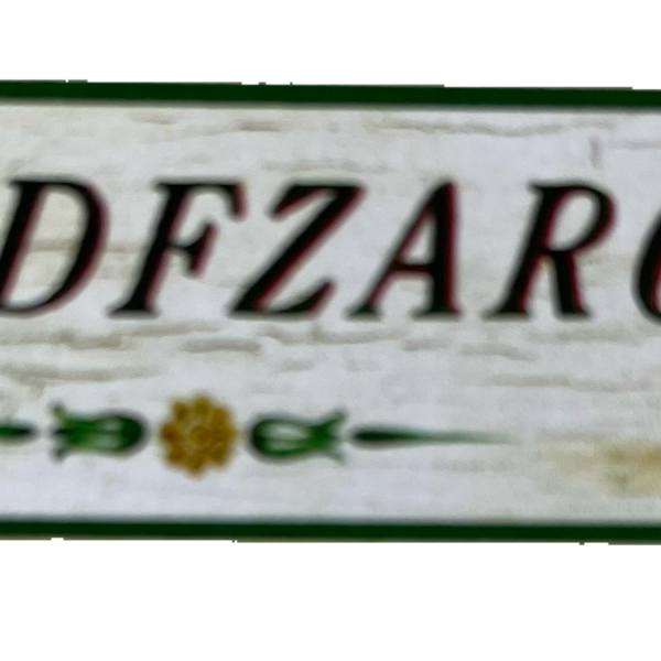 Nostalgie Holzschild WLDFZARO Alkohol Wirt Lokal Bier Wein Flasche Glas Schild