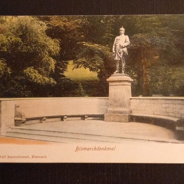 Ansichtskarte Thüringen Bismarckdenkmal Eisenach 03 Ga E