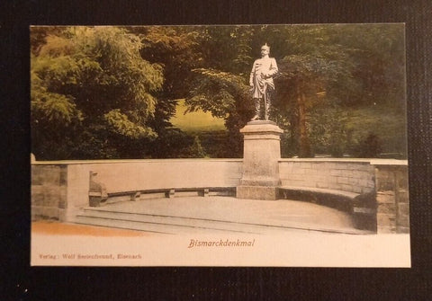 Ansichtskarte Thüringen Bismarckdenkmal Eisenach 03 Ga E