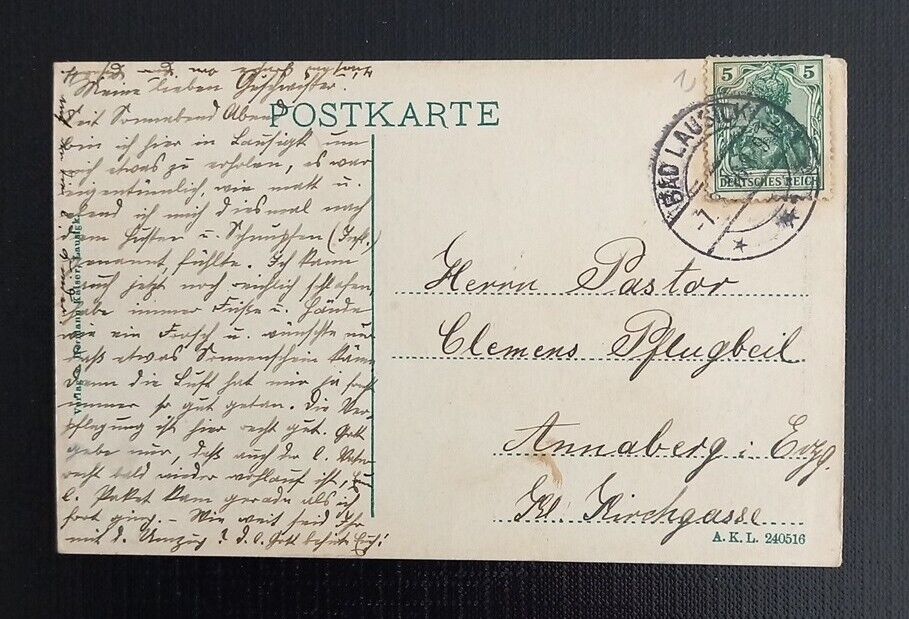 Ansichtskarte Sachsen  Bad Lausick Kirchplatz 410418 Ga B