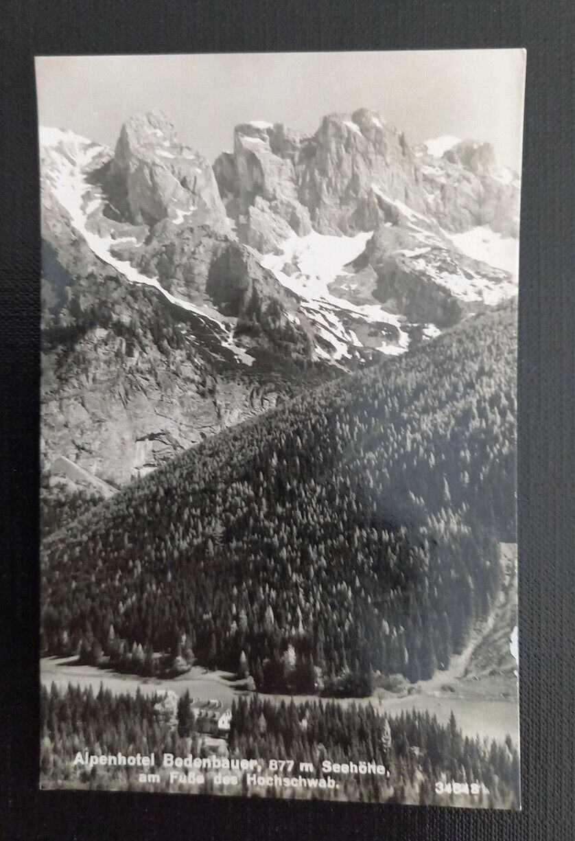 Ansichtskarte Alpenhotel Bodenbauer am Fuße des Hochschwab 650276 Ga E