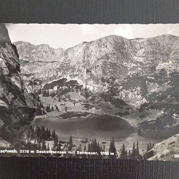 Hochschwab Sackwiesensee mit Seemauer 650281 Ga E