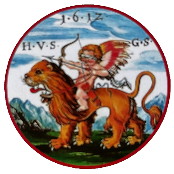 Nostalgie Holzschild Schützenscheibe Coburg 1612 Jagd Schild