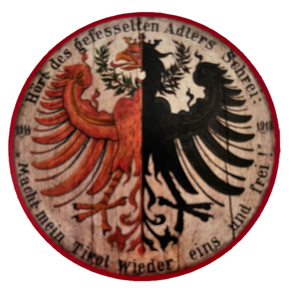 Nostalgie Holzschild Schützenscheibe Hört Den Gefesselten Adler Schrei Schild