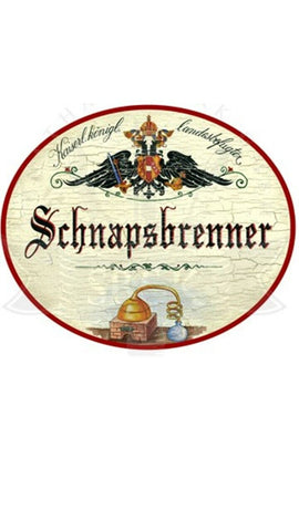KuK Nostalgie Holzschild "Schnapsbrenner"