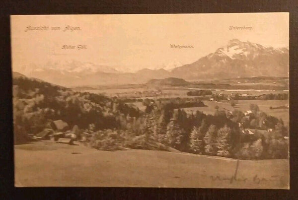 Salzburg Aigen Hoher Göll Watzmann Untersberg 600713A gr K