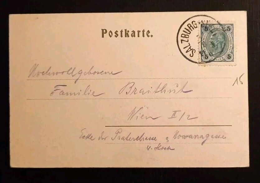 Salzburg Gaisberg 600718A gr K