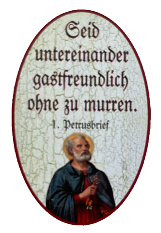 Nostalgie Holzschild Seit Untereinander Gastfreundlich Ohne Zu Murren Schild