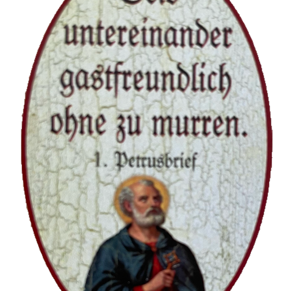 Nostalgie Holzschild Seit Untereinander Gastfreundlich Ohne Zu Murren Schild