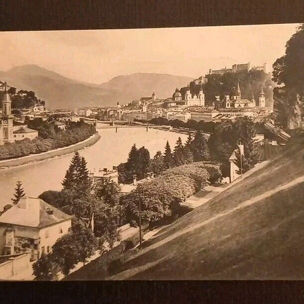 Salzburg Altstadt Mit Salzach 600377A gr K