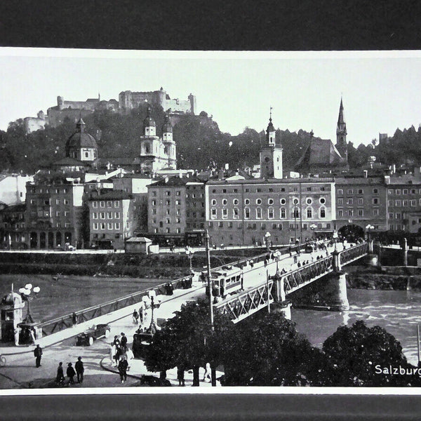 Salzburg Staatsbrücke Festung Hohensalzburg JW165878