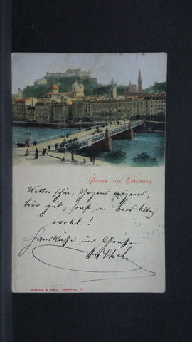 Gruss aus Salzburg Staatsbrücke JW165864