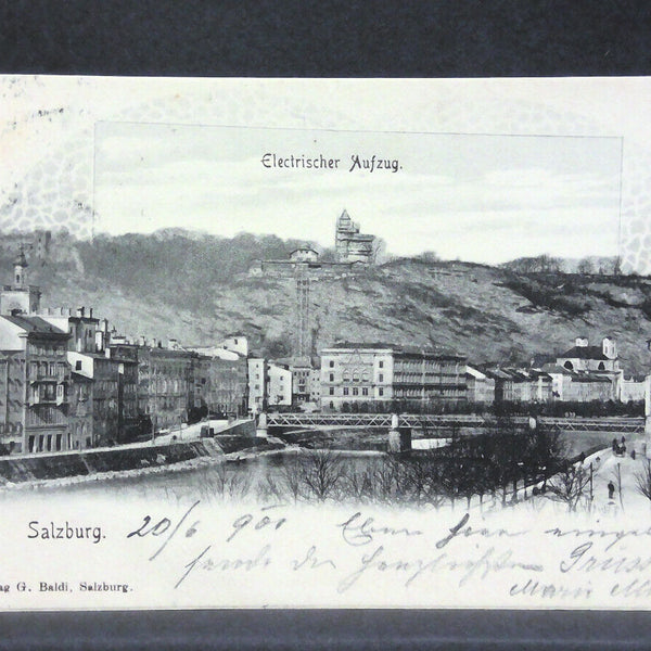 Salzburg Electrischer Aufzug Salzach JW165884