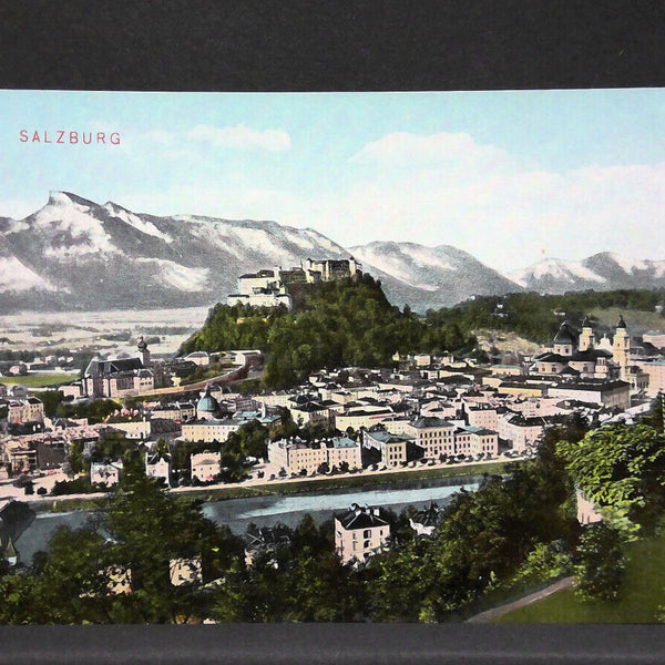 Salzburg Hohensalzburg Salzach Untersberg JW165719