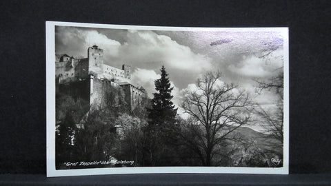 Ansichtskarte Graf Zeppelin über Salzburg Schloss Hohensalzburg JW6321