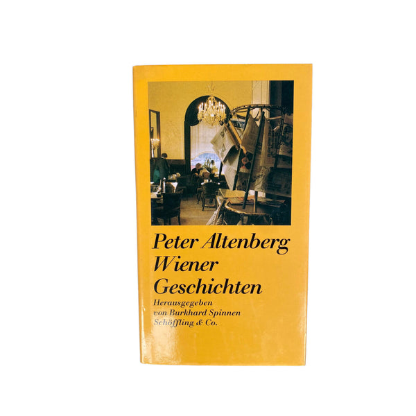 Peter Altenberg WIENER GESCHICHTEN Schöffling und Co. HC +Abb