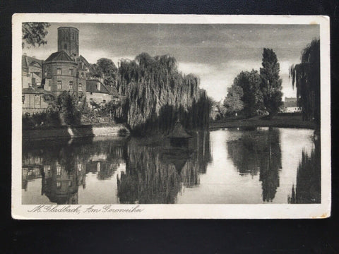 AK Mönchengladbach - Am Geroweiher - See Kloster 180155 TH