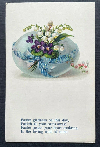 Easter gladness & peace Ostern Spruch Blumen Strauß Schale 402646 TH