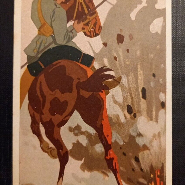 Soldat Am Pferd Im Feuer Ga