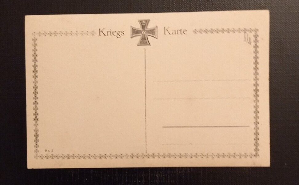 Ansichtskarte IWK Ansprache Des Kaisers An Sein Volk Am Freitag Den 31.Juli 1914 Ga