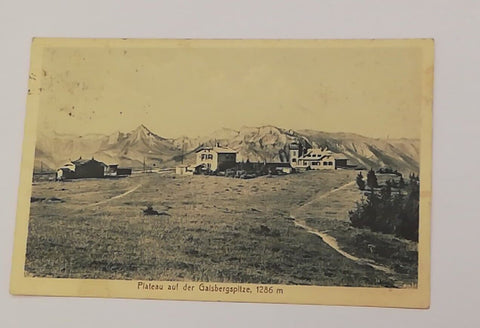 Salzburg Gaisberg Spitze Plateau Gebirge Berge Landschaft 600295A tl