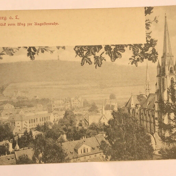 AK, Hessen, Marburg, Weg Augustenruhe (40008 BW)