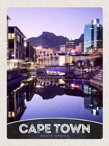 Schild Cape Town South Africa Kapstadt Südafrika 12x18 20x30 30x40 Blech/Holz