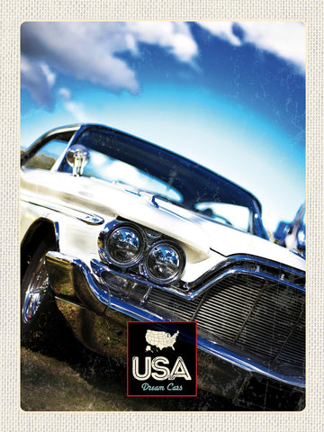 Schild USA Dream Cars Auto Chrysler Imperial 12x18 20x30 30x40 Blech/Holz
