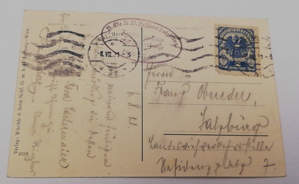 Ansichtskarte Salzburg Untersberg Geiereck 600280A tl